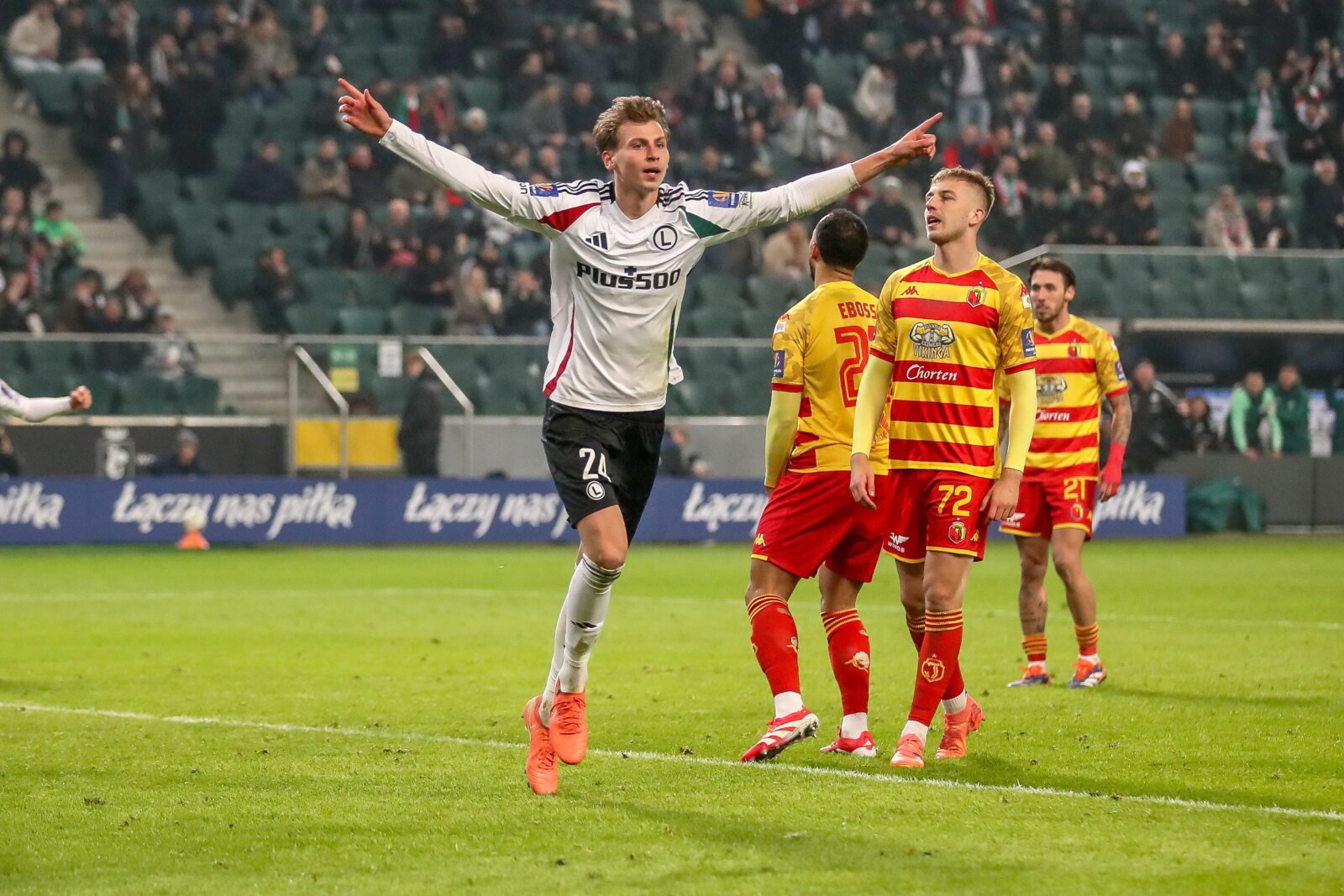 Jan Ziółkowski Mateusz Skrzypczak Legia Warszawa - Jagiellonia Białystok 3:1