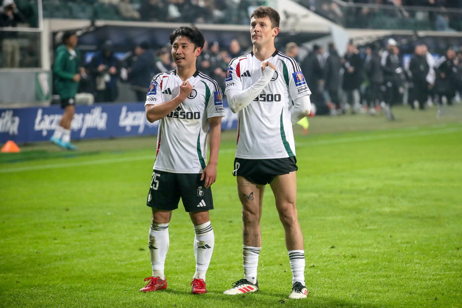 Ryoya Morishita Marc Gual Legia Warszawa - Jagiellonia Białystok 3:1