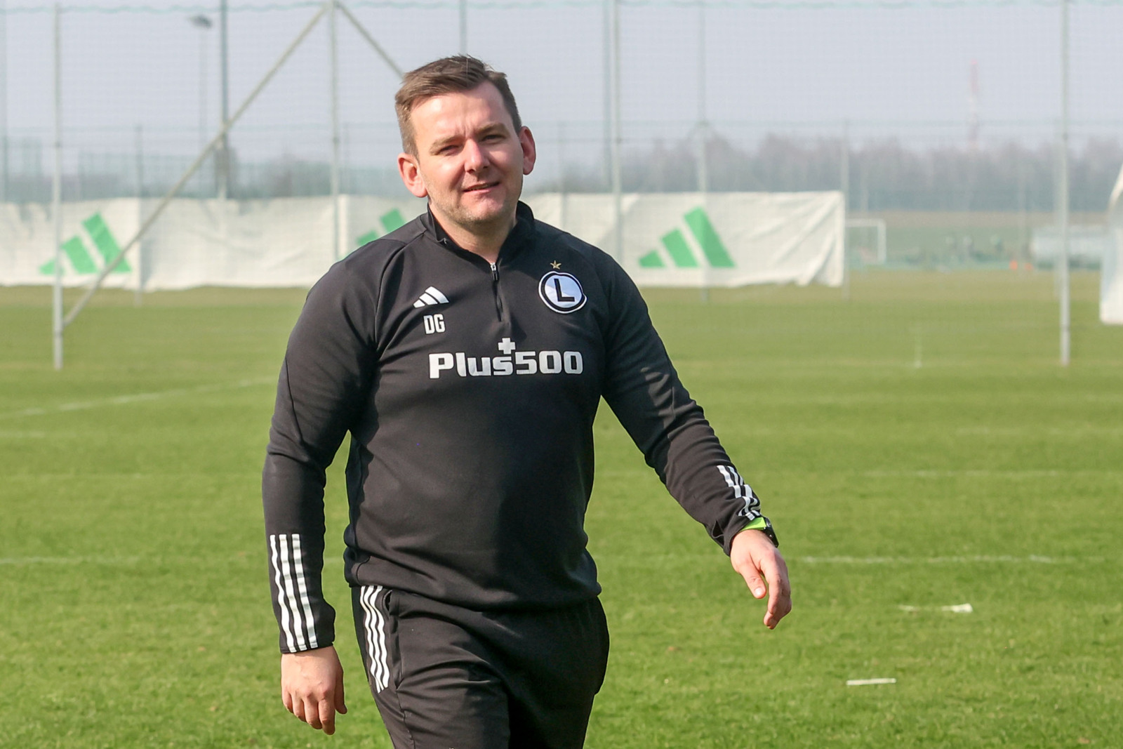 Dawid Goliński Trening przed meczem z Molde FK