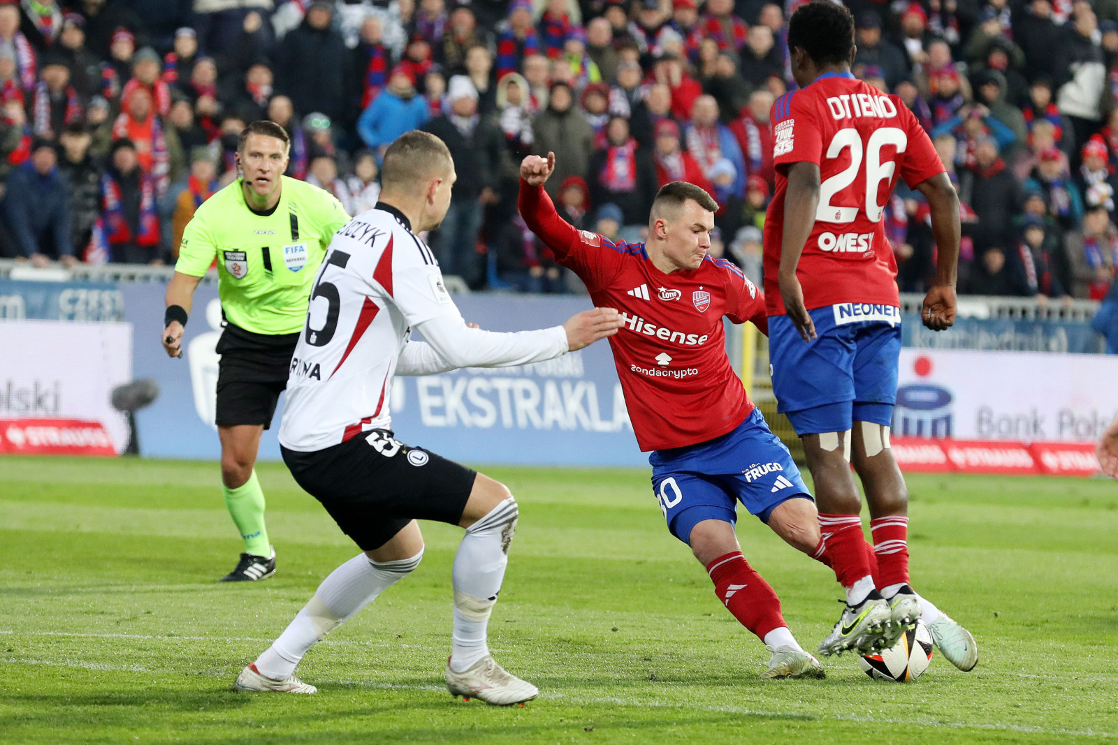 Raków Częstochowa - Legia Warszawa 3:2