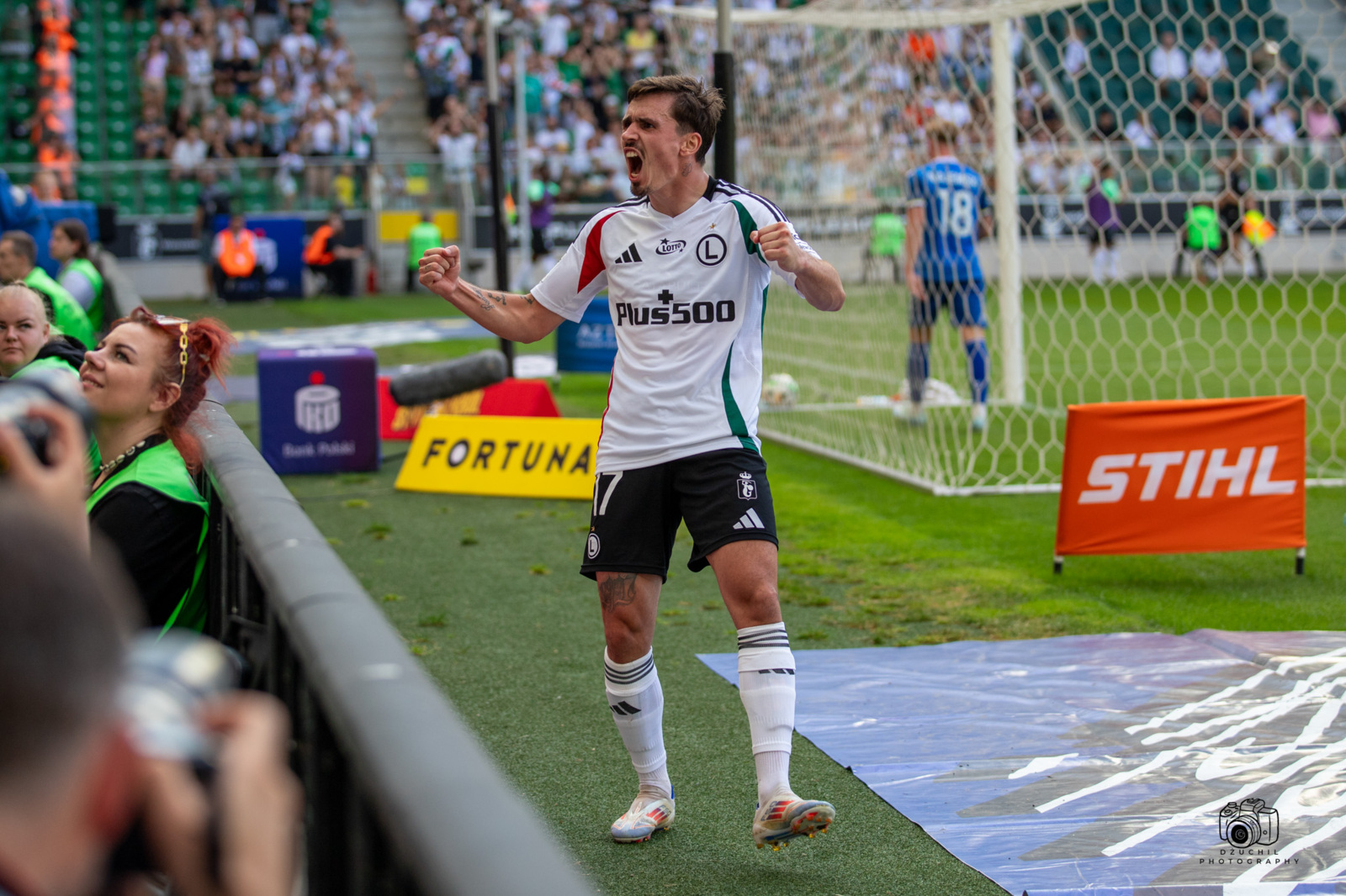 Legia Warszawa - Motor Lublin 5:2 Migouel Alfarela