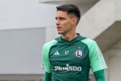 Bartosz Kapustka Trenowali przed meczem z Betisem