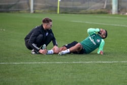 Kacper Balcerak Luquinhas Trening indywidualny w Hiszpanii, uraz Luquinhasa