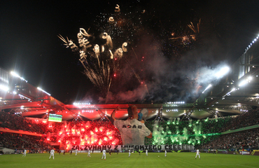 Oprawa Legia - Cracovia