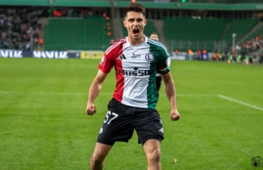 Legia Warszawa - Widzew Łódź 2:1 Bartosz Kapustka