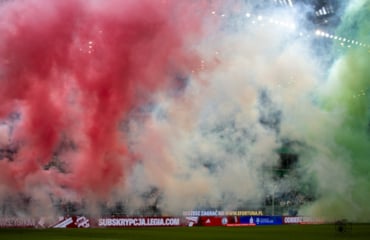 kibice Legii oprawy oprawa Legia Warszawa - GKS Katowice 4:1