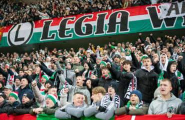 Legia Warszawa - FC Lugano 1:2 kibice Legii