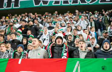 Legia Warszawa - FC Lugano 1:2 kibice Legii