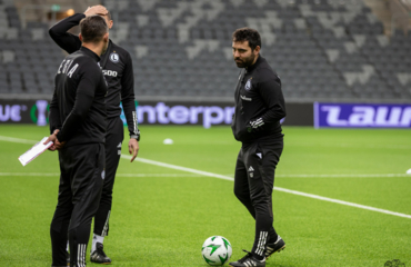 Goncalo Feio Legioniści trenowali na stadionie Djurgarden