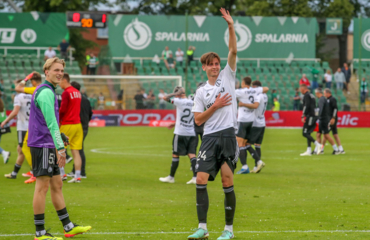 Wojciech Urbański Jan Ziółkowski Warta Poznań - Legia Warszawa 0:1