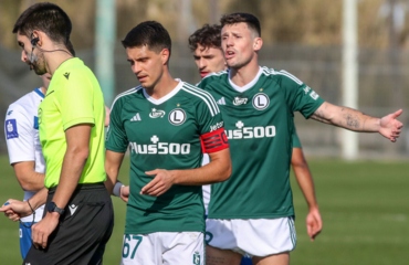 Bartosz Kapustka Marc Gual Legia Warszawa - Stal Mielec 2:1