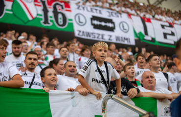 kibice Legii Legia Warszawa - Radomiak Radom 4:1