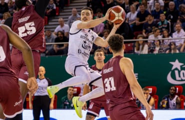 Legia - Spójnia Stargard 88:84 Andrzej Pluta